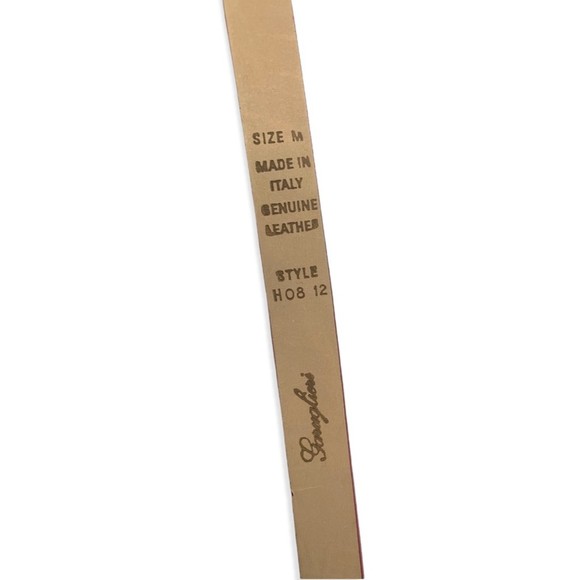 🛍️Womens Adjustable Fashion Belt Pink Metallic Bow Leather M 39-40 New - Picture 8 of 8